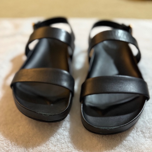 TORY BURCH Calf Leather Sport Sandals, Color Black,  Size 8 (Style No 88339) - Picture 7 of 16